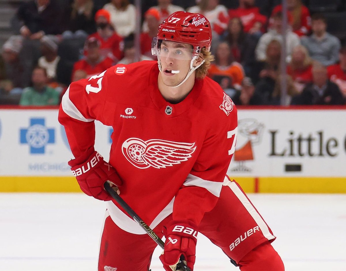 puckempire's tweet photo. BREAKING: Simon Edvinsson prefers to be traded out of Detroit, per @FriedgeHNIC. https://t.co/HLJ8rGvt1y
