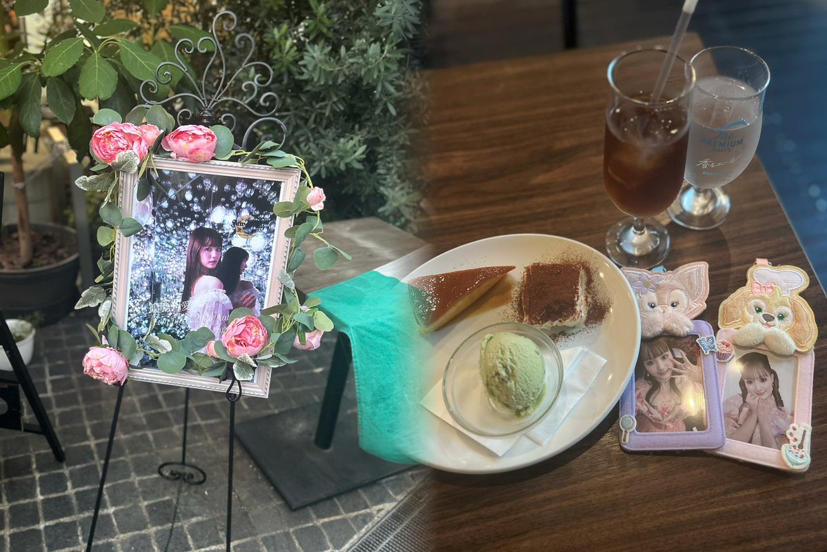 nnkk__nanami's tweet photo. @felonyrose__n 
お茶会ありがとう☕️♡5月ぶりに会えて幸せだったよ〜😽💘ダウンタイムのこと話せてたのしかった🎶年内会えますように⭐️ https://t.co/lmRwHsAypN
