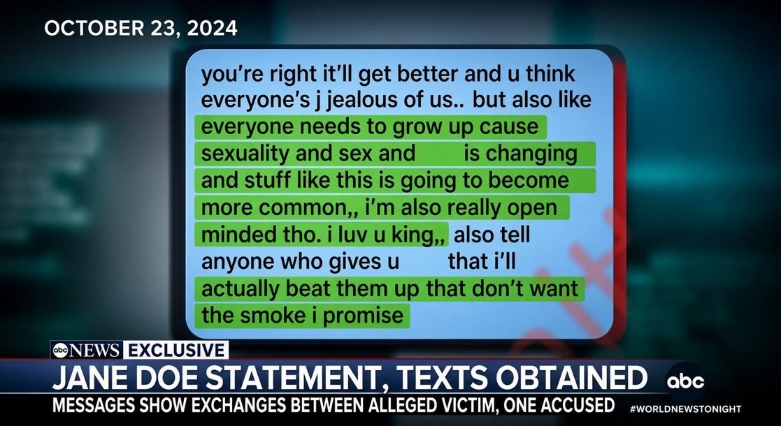 MiddleIsntBad's tweet photo. @alexanikolas__ Jane Doe needs to answer for this text if she wishes to call people rapists later https://t.co/AZu02HsckY