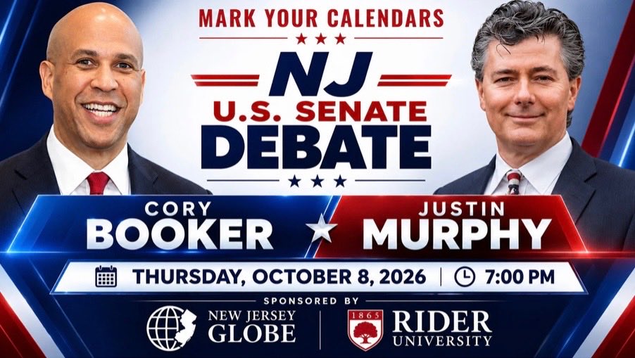 realdefender45's tweet photo. Mark your calendars folks!

@TheNJGlobe hosts the debate between @JerseyJustinUSA and Spartacus on Thursday October 8th 7pm  (will he bring his wife or his boyfriend? 🤔)

Follow @TheNJGlobe on X or YouTube to watch and on C-SPAN https://t.co/7BE3lWhtJ7