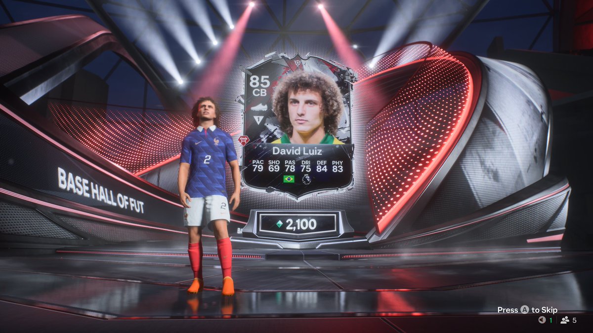 ItzChubzz's tweet photo. Currently 6-4 so called upon this monster to see out the remaining 5 games making a big push for 9 wins tomorrow night at 10pm live on Twitch and TikTok #fc27 #ultimateteam #davidluiz https://t.co/b0zdZmi4MZ