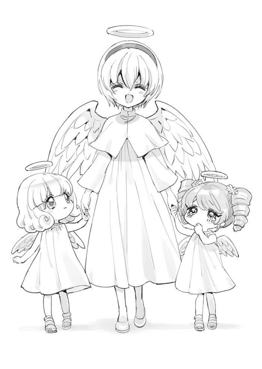 pentarouX's tweet photo. 10月4日は天使の日。というわけで再掲。 https://t.co/cO8qsmvqY0