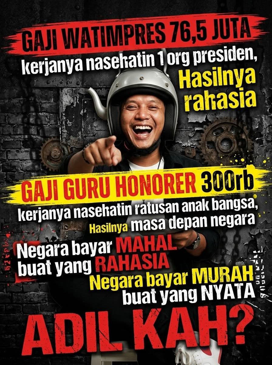 Jumianto_RK's tweet photo. Ironi https://t.co/WYdn8S7HQA