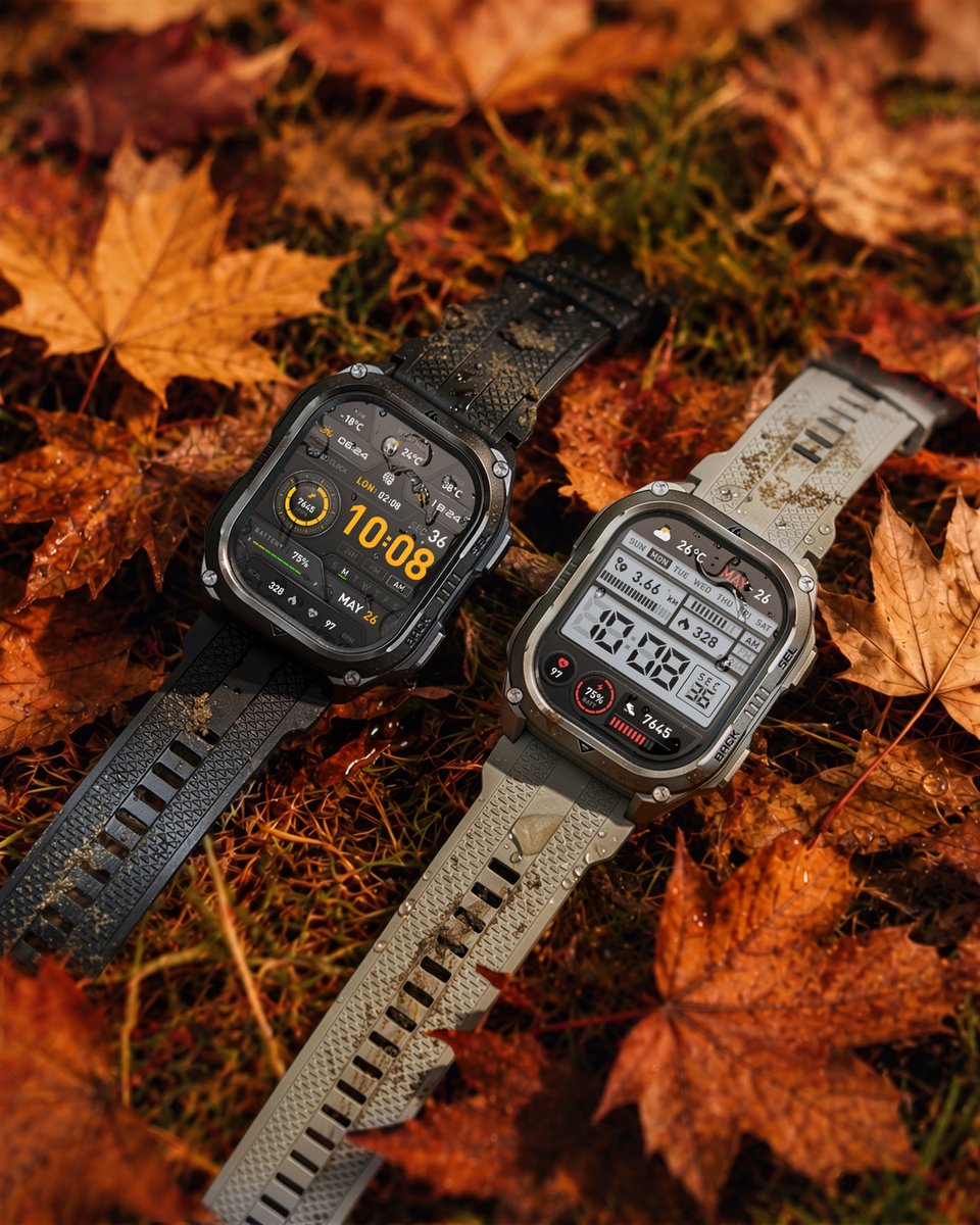 kospet_official's tweet photo. ๐ October is here โ an autumn soulโs favorite season.
Cooler days, fresh air, and every reason to head outside. PULSE 2 smartwatch is ready to keep up with all your outdoor moments.
#KOSPET #PULSE2 #Smartwatch #WearableTech #DailyCarry #OutdoorSmartwatch #OutdoorActivity #ActiveLifestyle #FallVibes