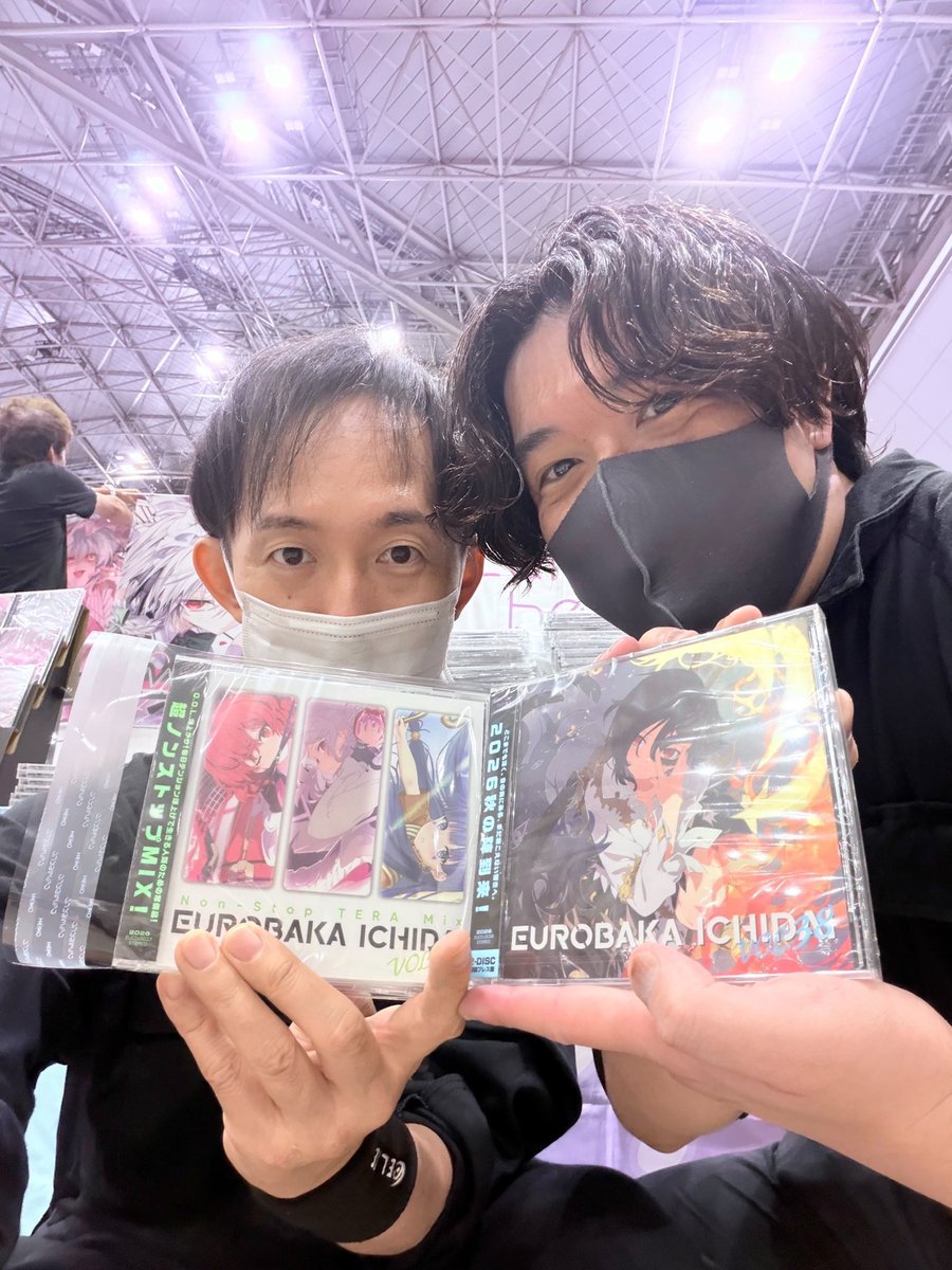 DJ_Command's tweet photo. スペーーーーーース建立完遂！！！⚒️🔧🪛
本日は、東京ビッグサイト東ホールの
「ぬ27ab」にて、、、、、

＿人人人人人人人人人人人人人＿
＞　ヘイお待ちッッッ！！！　＜
￣Y^Y^Y^Y^Y^Y^Y^Y^Y^Y￣

通販(BOOTH)もご利用ください！:☺️
https://t.co/3E61ZcyfrU

#Eurobeat_Union https://t.co/DTuH2Gn38L