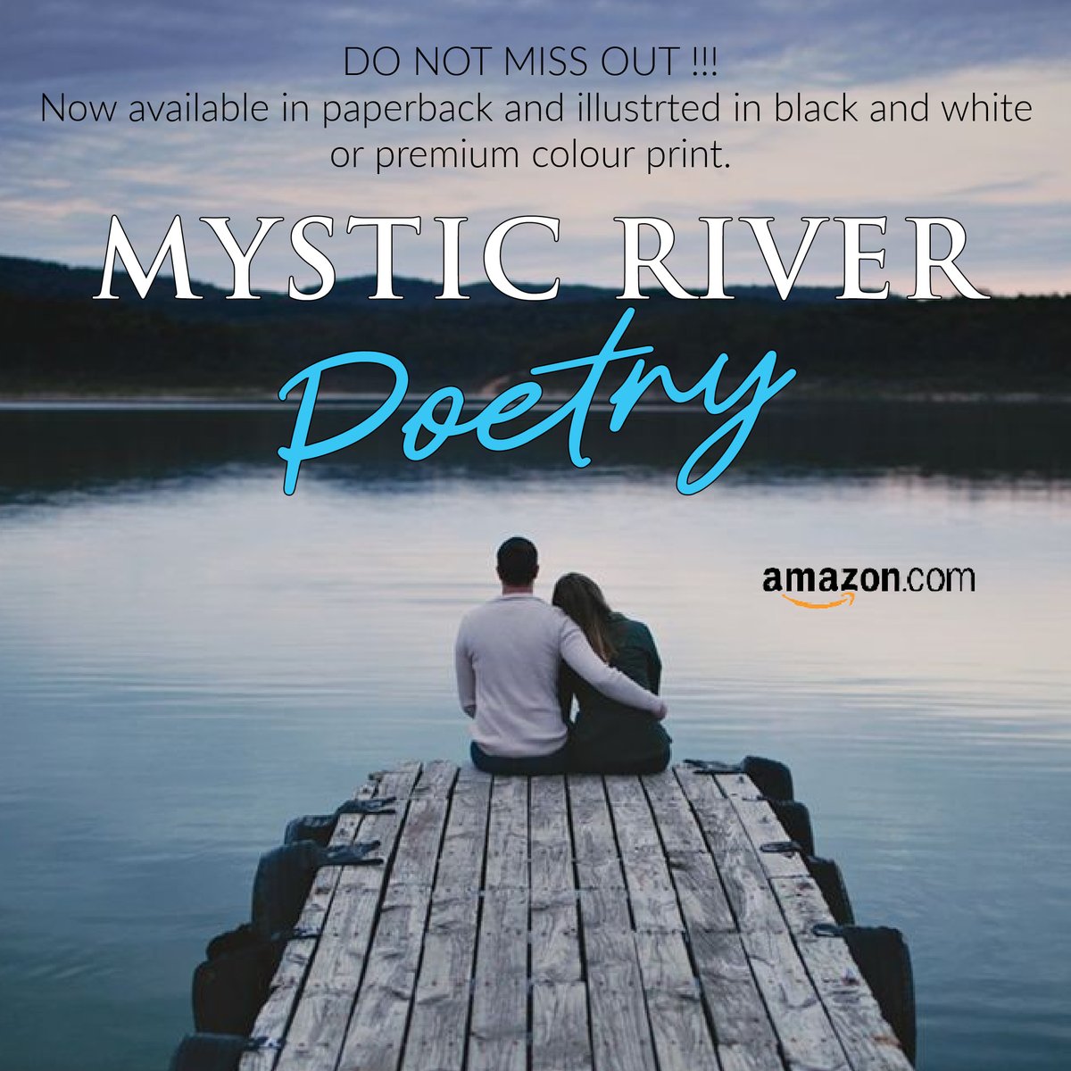 NicholsonS9960's tweet photo. Take a journey through the pages of #MysticRiver by Stacy Nicholson. Filled with thoughtful reflections, heartfelt emotions, and lyrical beauty, this collection invites readers to #pause, #dream, and #connect with life's deeper currents.

📖 Mystic River is a poetic voyage you won't soon forget.

#Poetry #MysticRiver #StacyNicholson #PoetryLovers #NewBook #IndieAuthor #ReadingCommunity