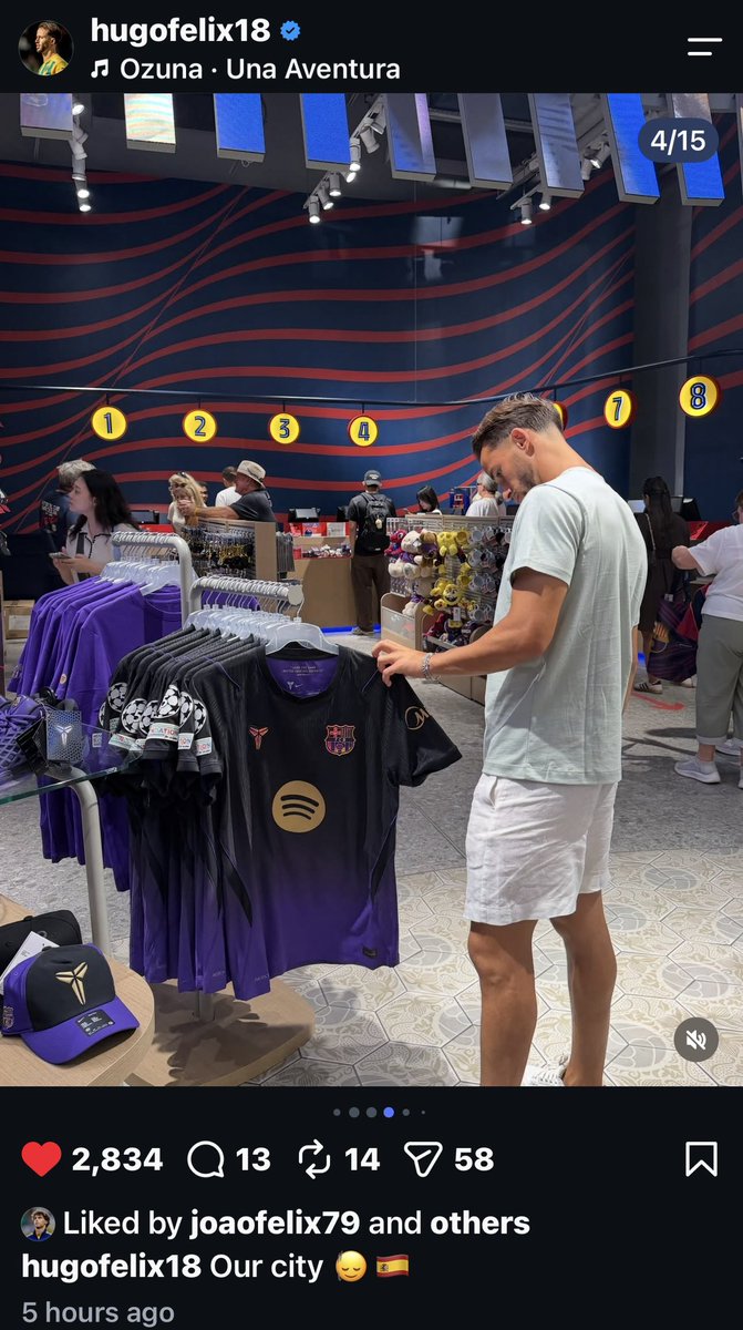 liamwdc's tweet photo. joaos brother looking at barca shirts #meanssomethingtome https://t.co/5n0YKIL9xU