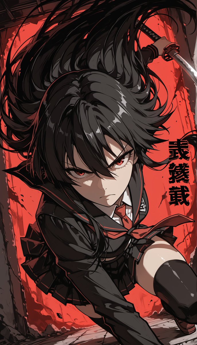oneesan_aiart's tweet photo. Silent blade, deadly grace. ⚔️

#Akame #AkameGaKill https://t.co/BeCVvD3nTo