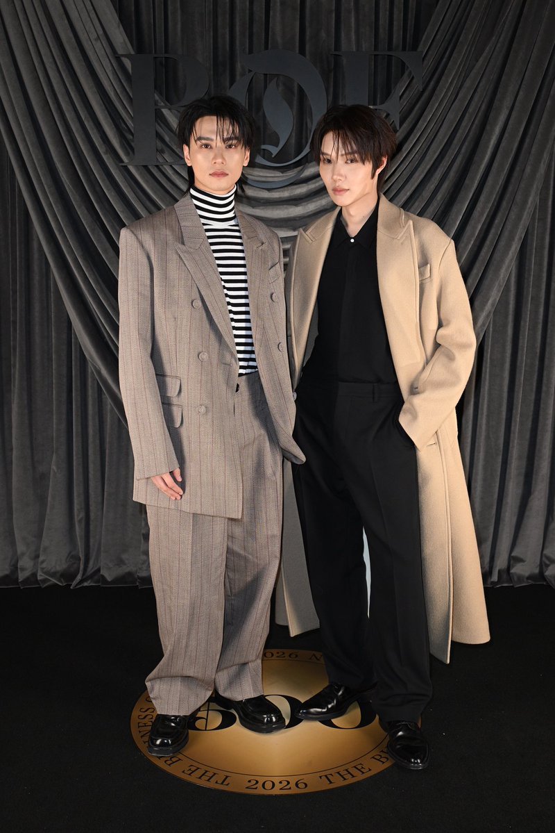 TheVentureMGMT's tweet photo. A night in Paris with the fashion world’s finest. @harit_keng and @nampingnapat arrive at the #BoF500 Gala for an evening celebrating fashion’s global community. #bookedbytheventure https://t.co/j18w0HPPgc