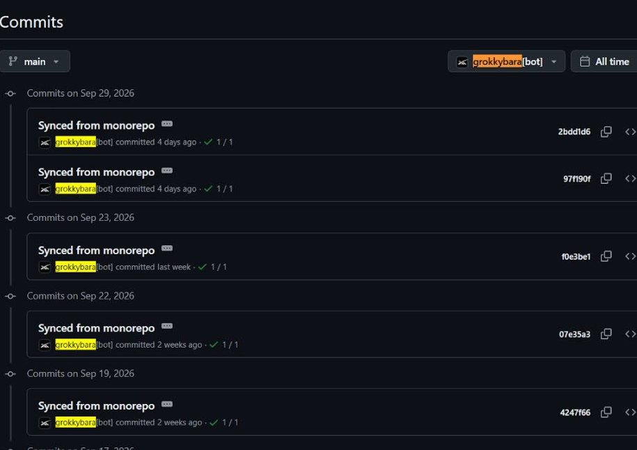 BrianDevoor's tweet photo. I FOUND THE PERFECT X AGENCY CHARACTER AND IT WAS LITERALLY IN FRONT OF US THE WHOLE TIME

xAI already had a bot called grokkybara[bot] syncing the Grok Build repo for months

https://t.co/YXS4D4oOOb

and even Mridul from X team was talking a capybara mascot

https://t.co/mwrZGxlqMM

so the capybara lore was literally already there

now Agency lets us give Grokkybara an actual Grok mind, memory and personality instead of leaving it as just a GitHub bot