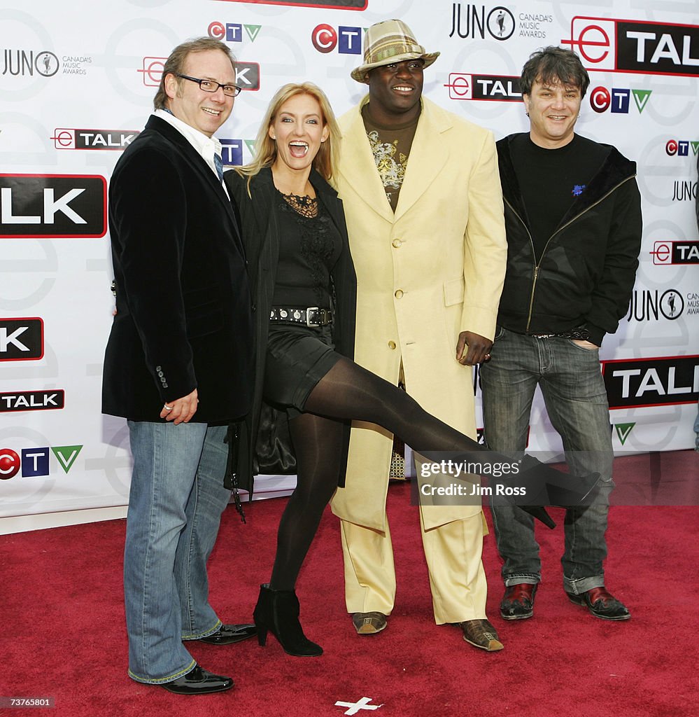 m4goodtimes's tweet photo. Learning tonite of the passing of singer Sass Jordan, shown here from her time as a judge for 6 seasons on #CanadianIdol ...fellow judges L-toR, Jake Gold, Farley Flex & Zack Werner...she was a caring, supportive judge on the show & I just fell in luv with her as a person! ✝️ https://t.co/HT0FdjQ7DA