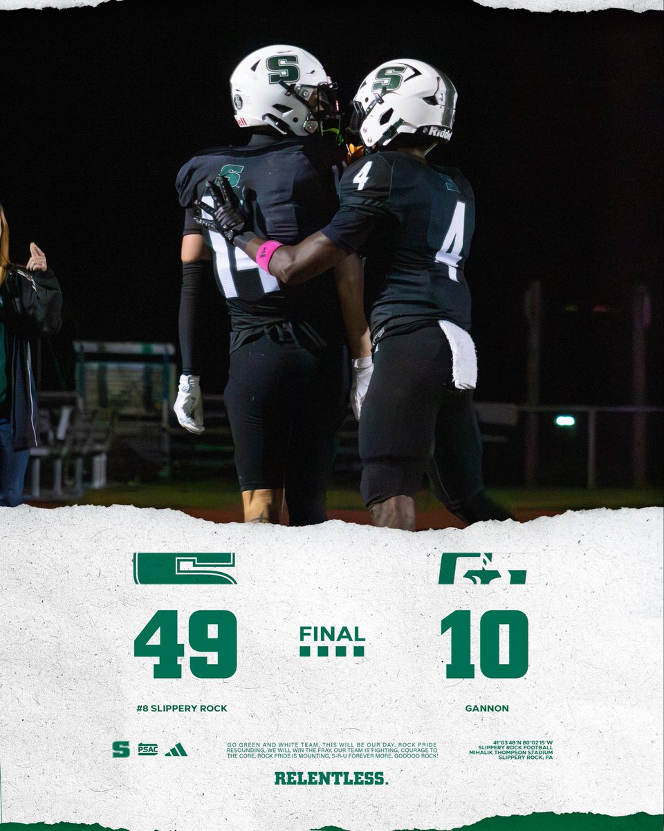 SRURockFB's tweet photo. 5️⃣-0️⃣

#Relentless https://t.co/45hV49DiNw