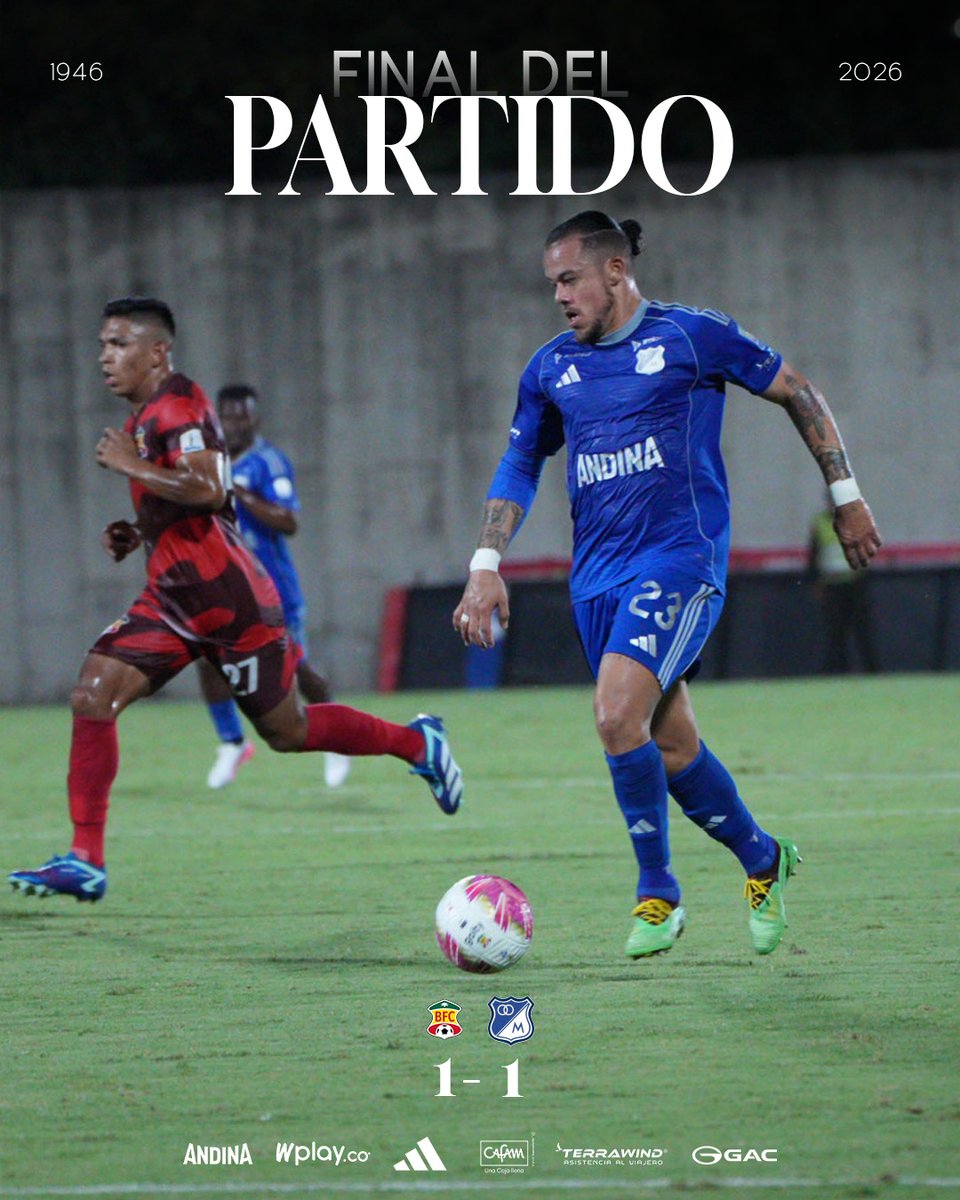 MillosFCoficial's tweet photo. ⏱ 90’ Termina el juego en el Romelio Martínez. Se define el pase a cuartos de final desde el punto penal.

🔴 1 – 1 Ⓜ️ | #BARvMFC https://t.co/ebTbFaaqn1