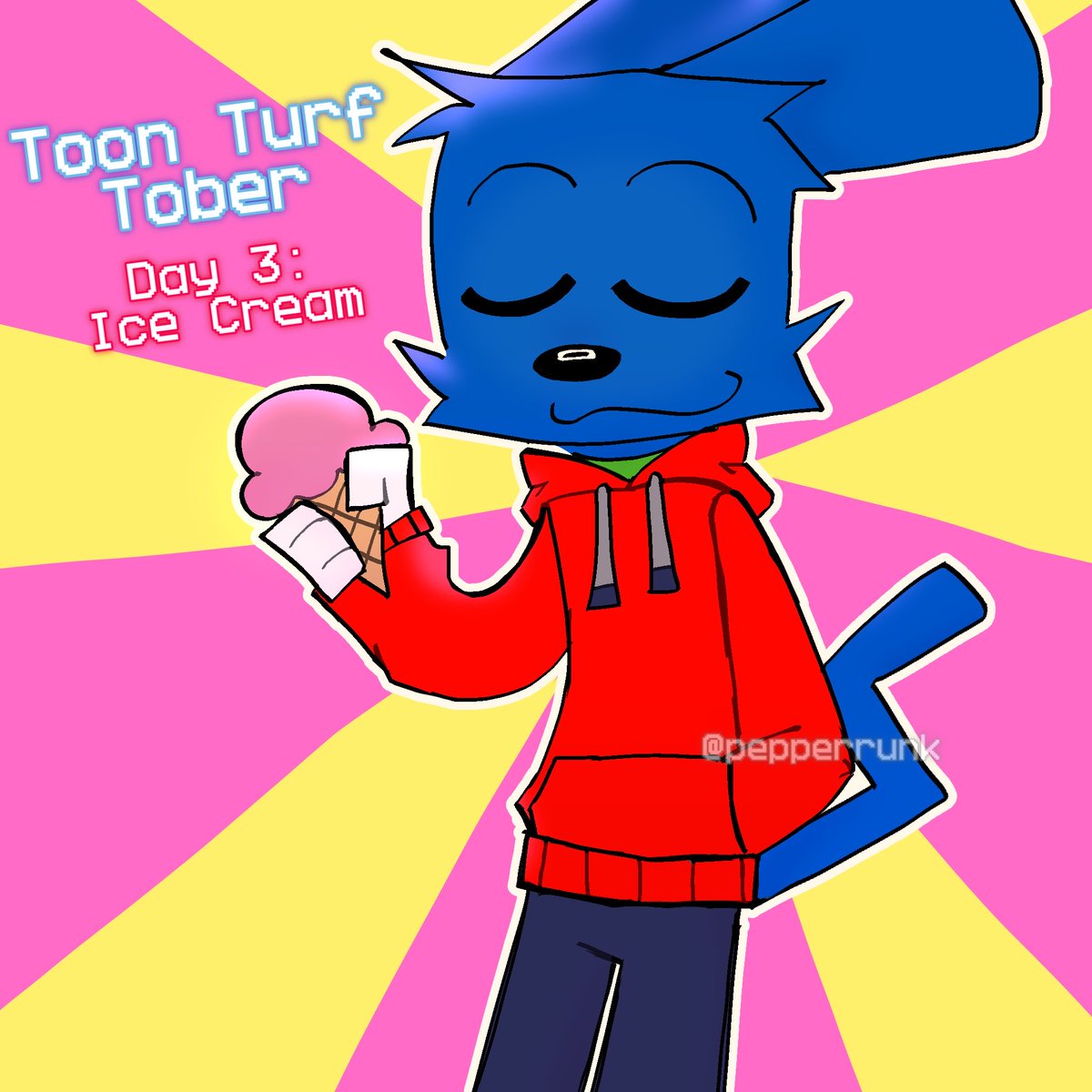 pepperrunk's tweet photo. #ToonTurfTober2026 | kinda rushed cuz i’m suuper busy tday but it’s ok i still got it done 🥹 #ToonTurf #DannoCalDrawings #ToonTurfTober #Riggy https://t.co/3V8d9oyveA