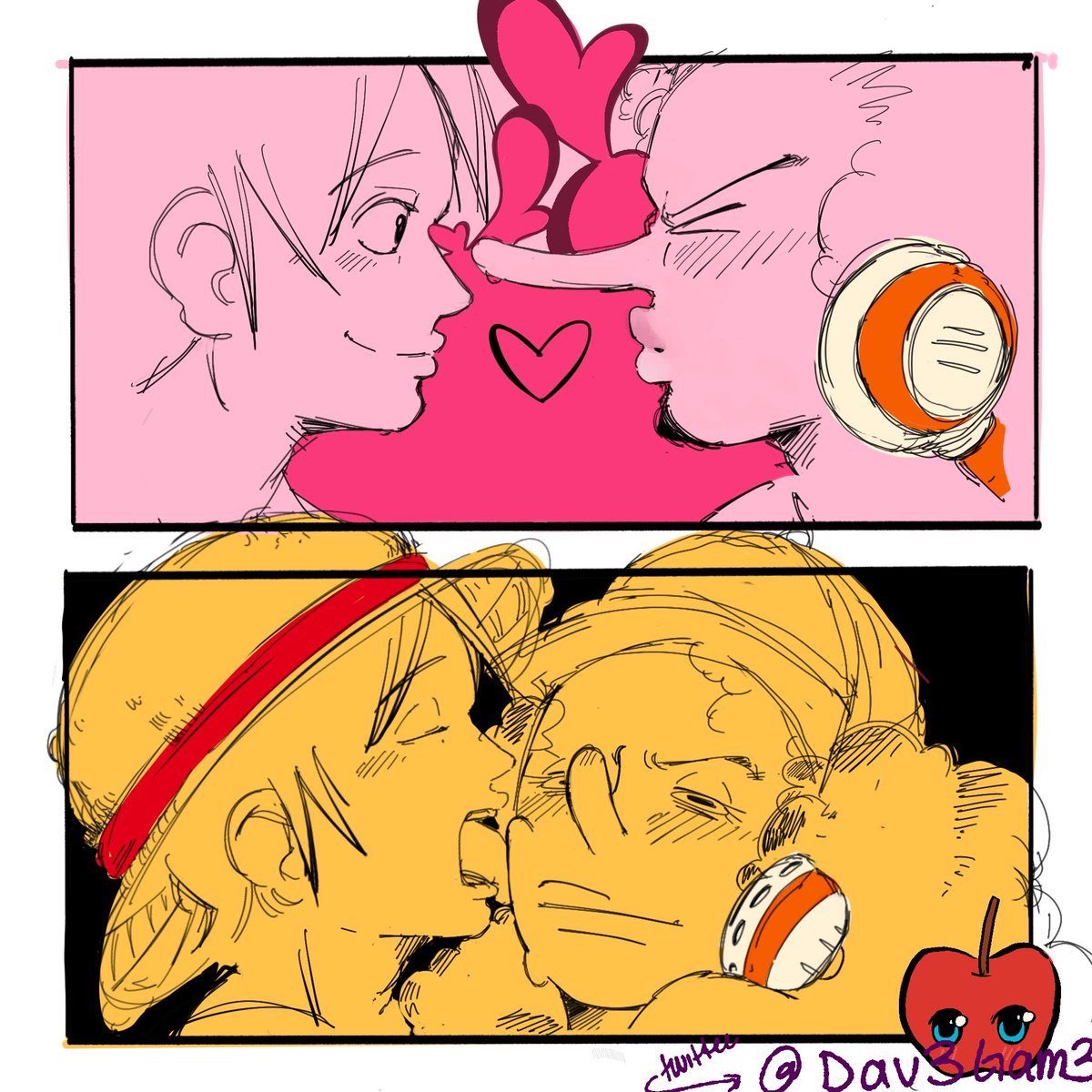 Dav3Gam3's tweet photo. I love lusopp so much, I wish there was more content with them. Like there already so much canon content of them together, why not fan made content.

Here is my tribute #lusopp #usolu https://t.co/G5l7NGibzu
