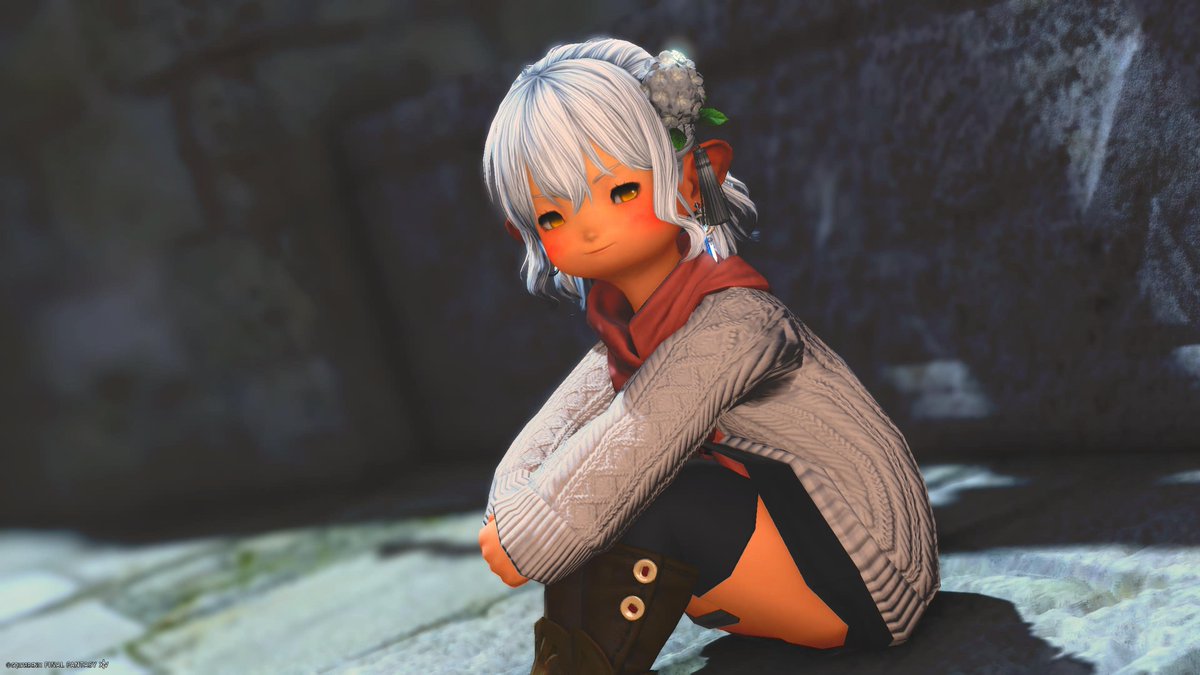 nocome1218's tweet photo. すっかり秋ですな
寒いです🌁⛄🌁
#おはララ　#ララフェル　#FF14 https://t.co/Jhf0AaDJw9