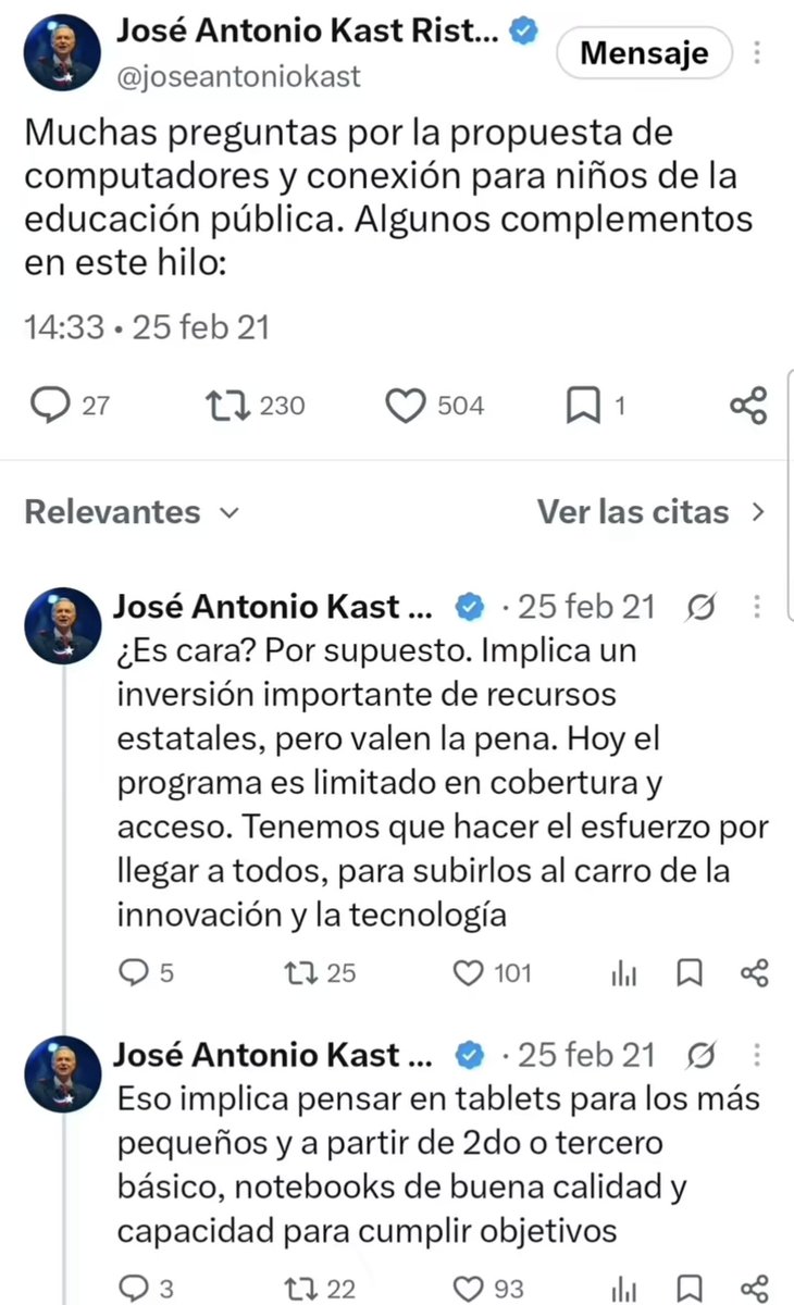 Neo130971's tweet photo. El sub secretario del interior @MaximoPavezC no tiene porqué estar deacuerdo con el candidato @joseantoniokast https://t.co/2L5KxVqfyN
