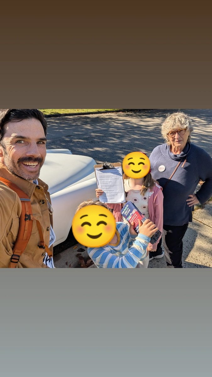 fabulavancouver's tweet photo. Best day of campaigning yet, with stepson and grandkids getting the vote out for first day of advance voting. They were charmers. Only 13 days to go, kids https://t.co/7WiJJuz8au