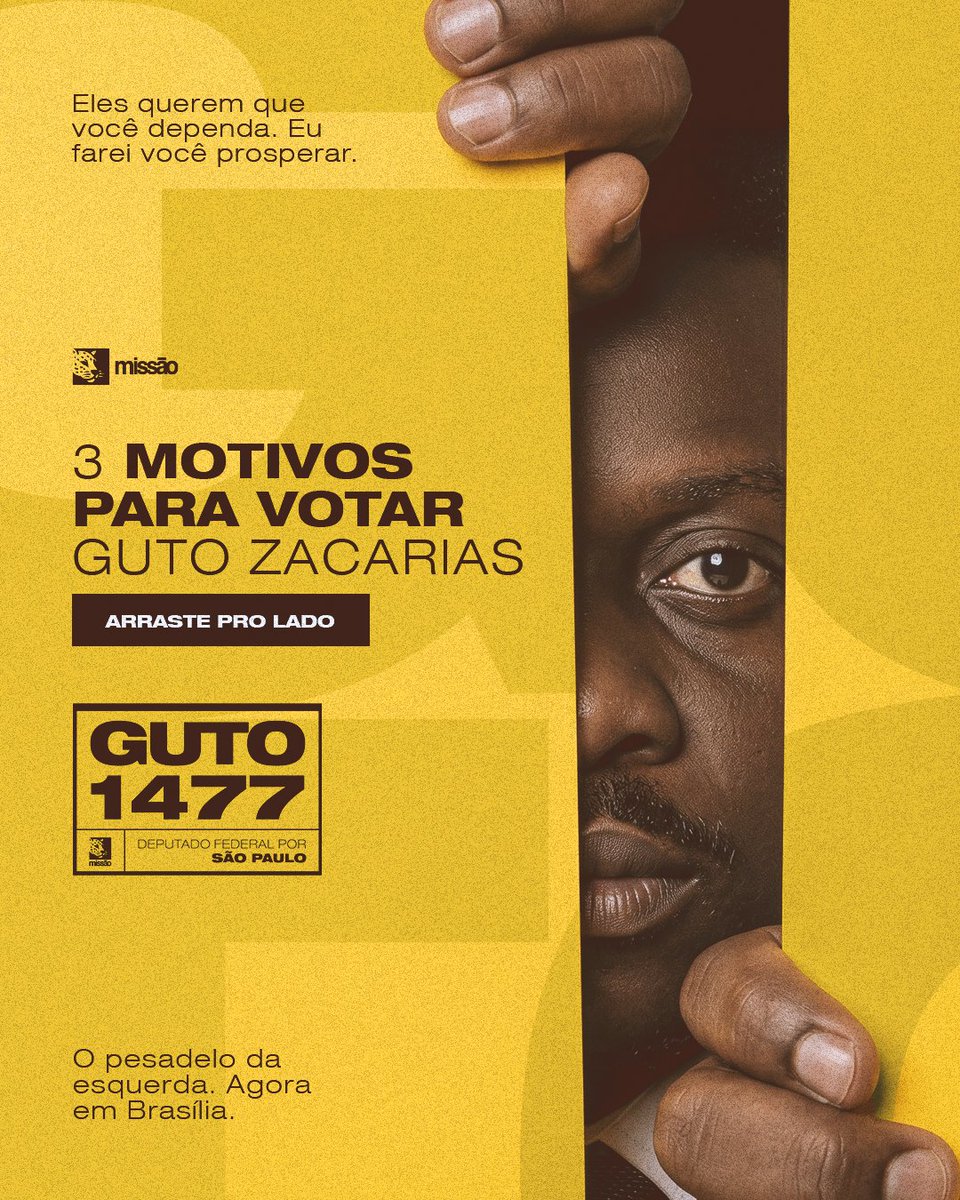 GutoZacariasMBL's tweet photo. POR QUE VOTAR EM MIM AMANHÃ? https://t.co/UhrMQf38Y4