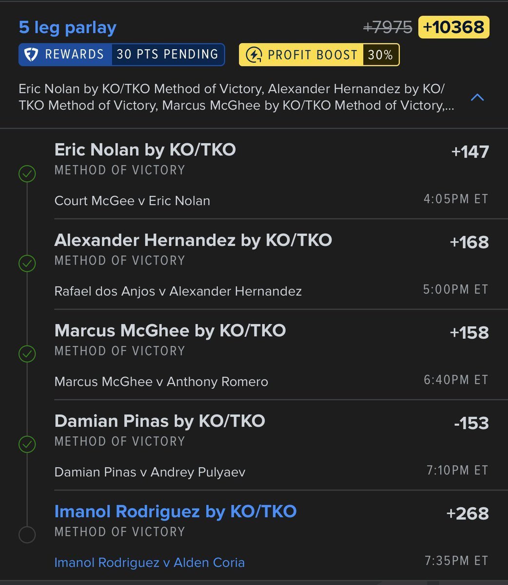 MelissaMeshack's tweet photo. Imanol Rodriguez KO to cash +10368

https://t.co/FH8dJYdwpI

#NBA 🏀 | #WNBA | #CBB 🏀 | #NFL 🏈 #PrizePicks 🔐 | #PROPS | #POTD 📋 | #Picks | #MLB ⚾ | #Gambling𝕏 | #Parlay @Playbook https://t.co/lwnRjYwpG7
