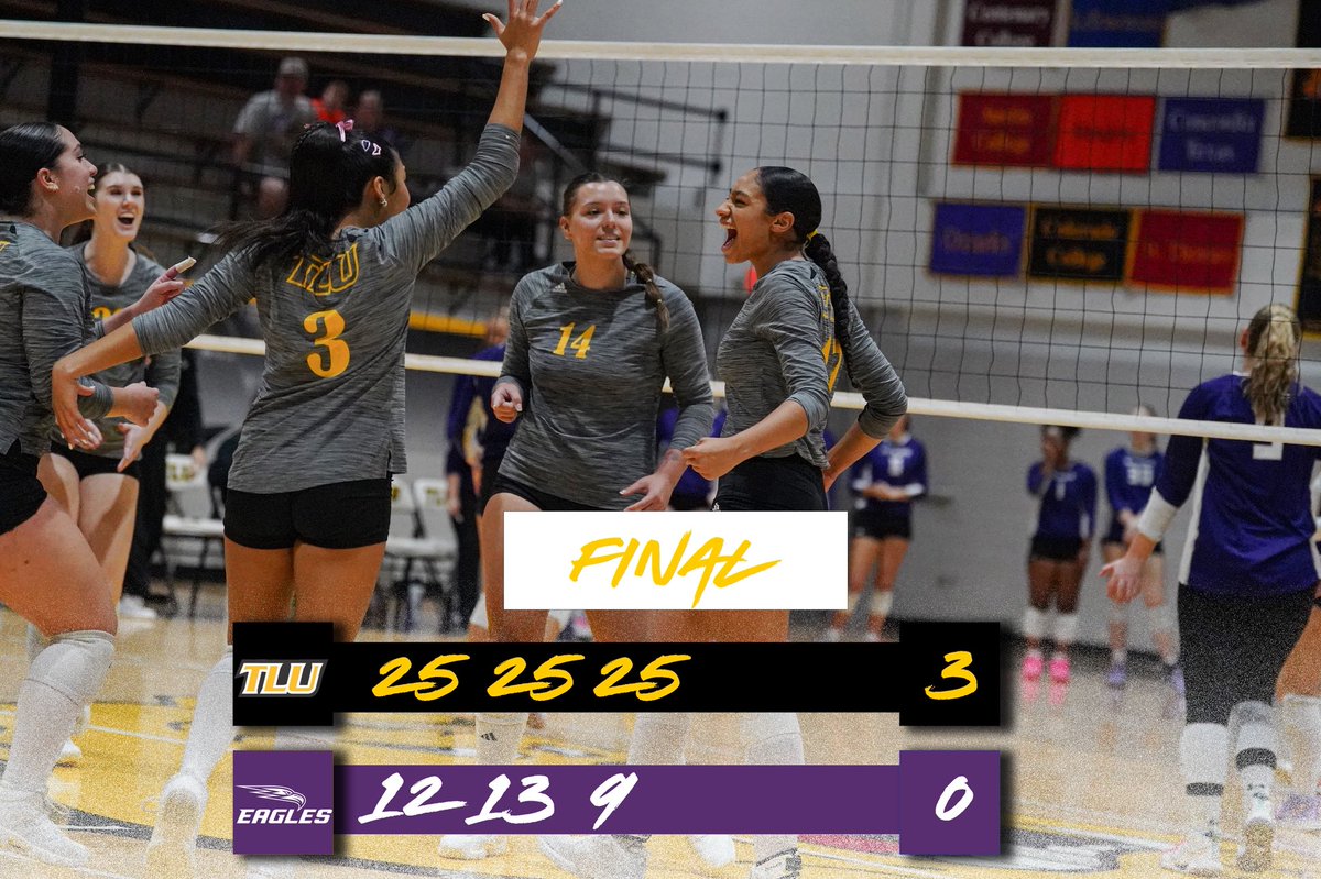 TLU_VB's tweet photo. home sweep home 🧹🧹

#TooLiveU | #PupsUp https://t.co/Setxfa4Nb3