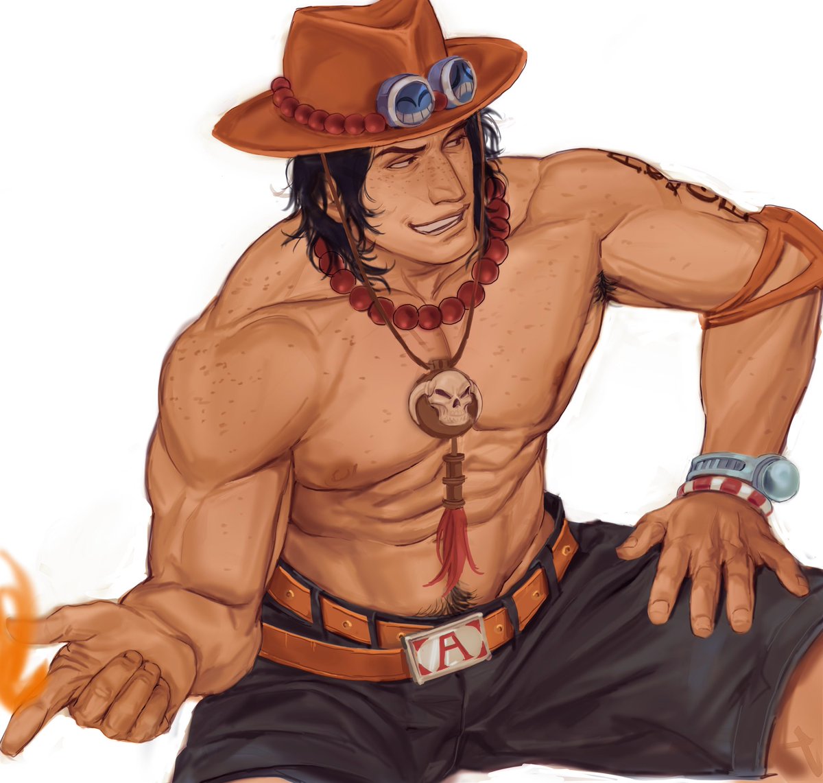 lonewolfp1sser's tweet photo. fire fister ace or whatever his name is https://t.co/TIxL9PtJv3