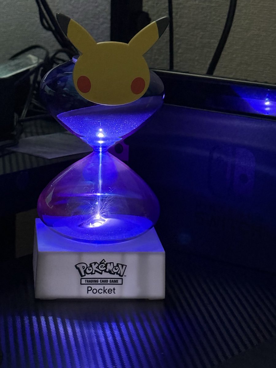 SamucyanTV's tweet photo. ポケポケ砂時計⏳ https://t.co/DWaUnPZOqF