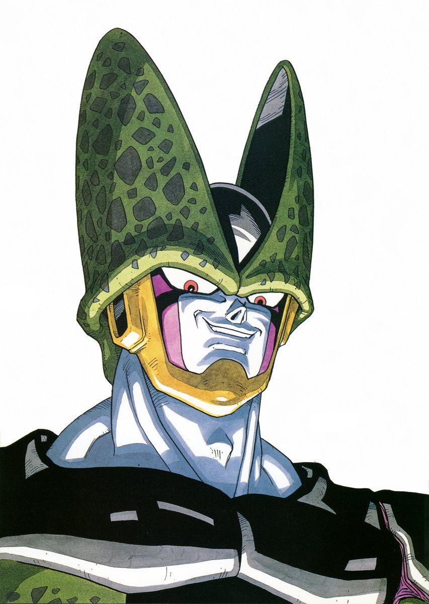 DBPerfectShots's tweet photo. Perfect Cell by Akira Toriyama (1993) https://t.co/Dqwws8H5DH