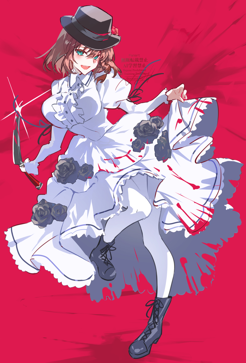 poppohito's tweet photo. FGO/シャルロット・コルデー https://t.co/ipOVkHkSFo