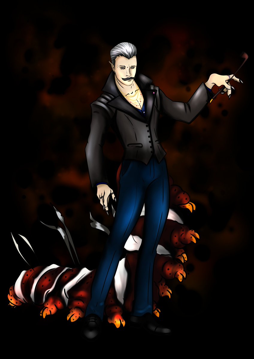 ErucaMorbus's tweet photo. OC character, art made by me. https://t.co/FkKWOBk4Da