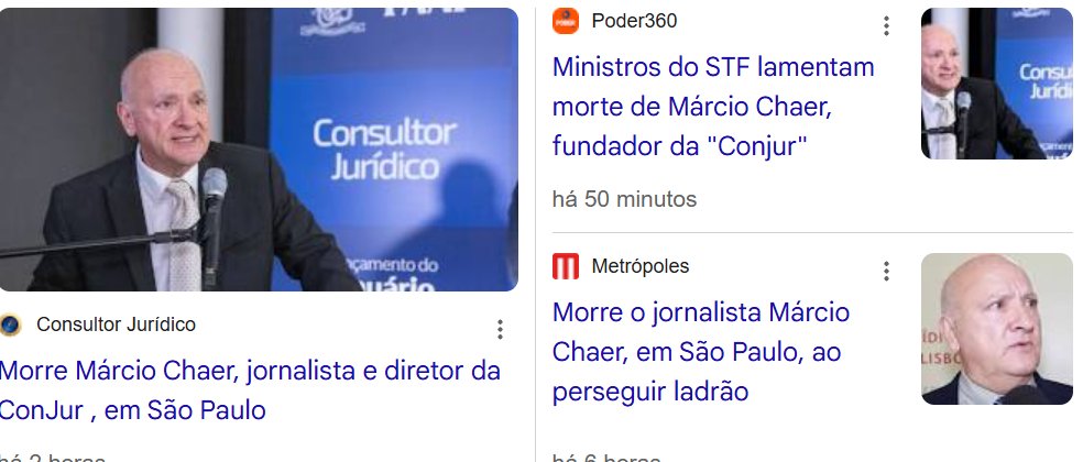 papini_antonio's tweet photo. VOCÊ PODE IGNORAR A REALIDADE. O QUE VOCÊ NÃO PODE, É IGNORAR AS CONSEQUÊNCIAS DE IGNORAR A REALIDADE

Morreu hoje o jornalista e fundador do site Consultor Jurídico, Marcio Chaer. A intenção aqui não é sapatearmos sobre a madeira do caixão, tampouco menoscabar de sua pessoa. 

Mas seu falecimento, principalmente a forma como se deu, 1 dia antes das eleições presidenciais de 4 de outubro de 2.026 não deixa de ter uma carga emblemática.

Márcio Chaer infartou e veio a óbito ao tentar correr atrás de um suspeito de furtar seu celular. 

Provavelmente este suspeito (e como ainda não há processo penal com trânsito em julgado, não me é lícito usar o termo "ladrão" ou "marginal") pretendia apenas e tão-somente tomar uma cervejinha. 

Não, não fiquem bravos comigo. Quem defendeu ladrões/furtadores de celular que praticavam seus delitos apenas para embriagarem-se com seus amigos foi o atual Presidente da República, não este que vos escreve.

Esta frase do Presidente Lula é fundamental para a intelecção deste texto.

O Conjur, que já foi de importância fundamental para a Comunidade Jurídico-Acadêmica tornou-se, nos últimos 10 anos, mormente após o Inquérito das Fake News, uma espécie de porta-voz/adulador de tudo que há de errado no país. 

Postou-se contrariamente a Lava Jato. Foi/é favorável a aplicação - de forma irresponsável - de um Direito Penal Mínimo. Foi/é/continuará sendo defensor intransigente de todas as barbaridades que foram cometidas pelo STF, tanto contra o ex-Presidente Jair Bolsonaro, quanto com Felipe Martins e as vítimas inocentes do 8 de janeiro e outros absurdos que temos visto como, por exemplo, o by pass que, neste momento, o STF tem dado no TSE para proteger jurídica e judicialmente a candidatura de um candidato em detrimento de outra.

Infelizmente, cedo ou tarde a conta chega. Se você alimenta crocodilos, ou lida com animais selvagens, por mais expertise que tenha em seu ofício, existe uma possibilidade real de ser atacado por uma das feras que ajudou a parir.

A defesa de uma bandidolatria desmedida  e histérica, a defesa de Magistrados que corrompem o sentido da lei em seus julgamentos. 

A defesa de processos tramitando por Cortes sabidamente incompetentes (estou falando de incompetência funcional/jurídica). 

A defesa de um Presidente da República que se recusa a reconhecer PCC e CV como organizações terroristas, e diz que terroristas são idosas carregando a bíblia, que terrorista é o Clézão, são atos que ajudam a formar o caráter de um povo/grupo de pessoas e, ao mesmo tempo, estimulam e empoderam (para usar a palavra da moda) toda a sorte de crimonosos, incluso o suspeito de haver furtado seu celular (lembremo-nos que ainda não há decisão condenatória contra essa pessoa, com trânsito em julgado no STF, ok).

A elite financeiro/jornalística brasileira pensa, sinceramente, que o fato de ter alguma quantidade de dinheiro as blinda de - em algum momento - ter que conviver com a realidade [pavorosa] que ajudam a criar para a sociedade. 

Em algum momento você tem que sair do carro blindado. Em algum momento, o porteiro do seu prédio estará distraído e ladrões entrarão (já aconteceu isso no prédio em que moro e tomei uma coronhada na testa num assalto). Em algum momento os protegidos do Estado bandidólatra atentará contra você e sua família e uma consequência possível daquele ato criminal é a do seus dias neste plano serem abreviados.

Sinceramente, não dá para você levar um adicto viciado em crack à sua casa e depois ficar horrorizado porque o mesmo roubou a prataria. Isso era o esperado. Tão esperado quanto colocar um suculento pedaço de carne na frente de um cachorro e ele, por mais que receba ordens em contrário, o comer quando seu dono estiver distraído. 

A verdade é que o brasileiro, rico ou pobre; de Esquerda ou de Direita é vítima - potencial ou efetiva - de um Estado que optou por defender criminosos, narco-organizações, Funcionários Públicos e Magistrados corruptos ao invés de proteger o povo e a Lei. 

O brasileiro hoje, pouco importando sua condição econômico-social e ideológico-política, é um refém, um prisioneiro de um Sistema que ele próprio mantém no Poder e dele pensa, ou pensa tirar, algum benefício.

Tomar um whisky de R$ 500.000,00 a garrafa com um banqueiro vigarista, ou passear de carro blindado, não protege ninguém - absolutamente ninguém - contra este tipo de contingência. 

Que esta lamentável morte, que não é mais nem menos triste que a de outros 50.000 brasileiros que são assassinados anualmente, nos ajude a perceber - principalmente antes de uma data decisiva para a nação - que estamos caminhando rapidamente e de forma irreversível para um abismo.  

Que Deus conforte a família e permita ao Brasil olhar com uma visão crítica e pragmática a própria realidade. 
@ludmilagrilo11 @Rconstantino @jorgeserrao @eduardoafvieira @flferronato @MafinhaBarba @marsiglia_andre @claudio_dantas_ @Pavinatto @lucaspavanato @schmittpaula @CissaBailey @MarcioEngelberg @SouCrisCaiado @benebarbosa_mvb @Emerson46415450