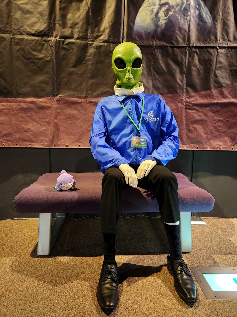 ShadowX_Akiba's tweet photo. 我々は宇宙人である〜🛸

宇宙探索やSETI計画の展示など、SF好きな人結構楽しめる場所です👍 https://t.co/WQ35LV8rKZ
