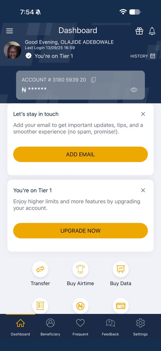 Kushcadar's tweet photo. @FBN_help @xgenii12 My acc is not showing on the app which is not letting me to do transactions, I have fully upgraded my account which it’s only showing tier 1 or something but after trying to upgrade it. It will show its upgraded my account it’s so confusing, I was only allowed to send money in https://t.co/nQB5AmXUhv