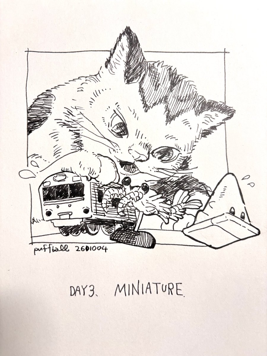 puffball_draw's tweet photo. #inktober day3 Miniature
家にあるかなり前に買ったアノマロカリスのフィギュア、退色することなく出来がいい😌 https://t.co/pqkpf04dQS