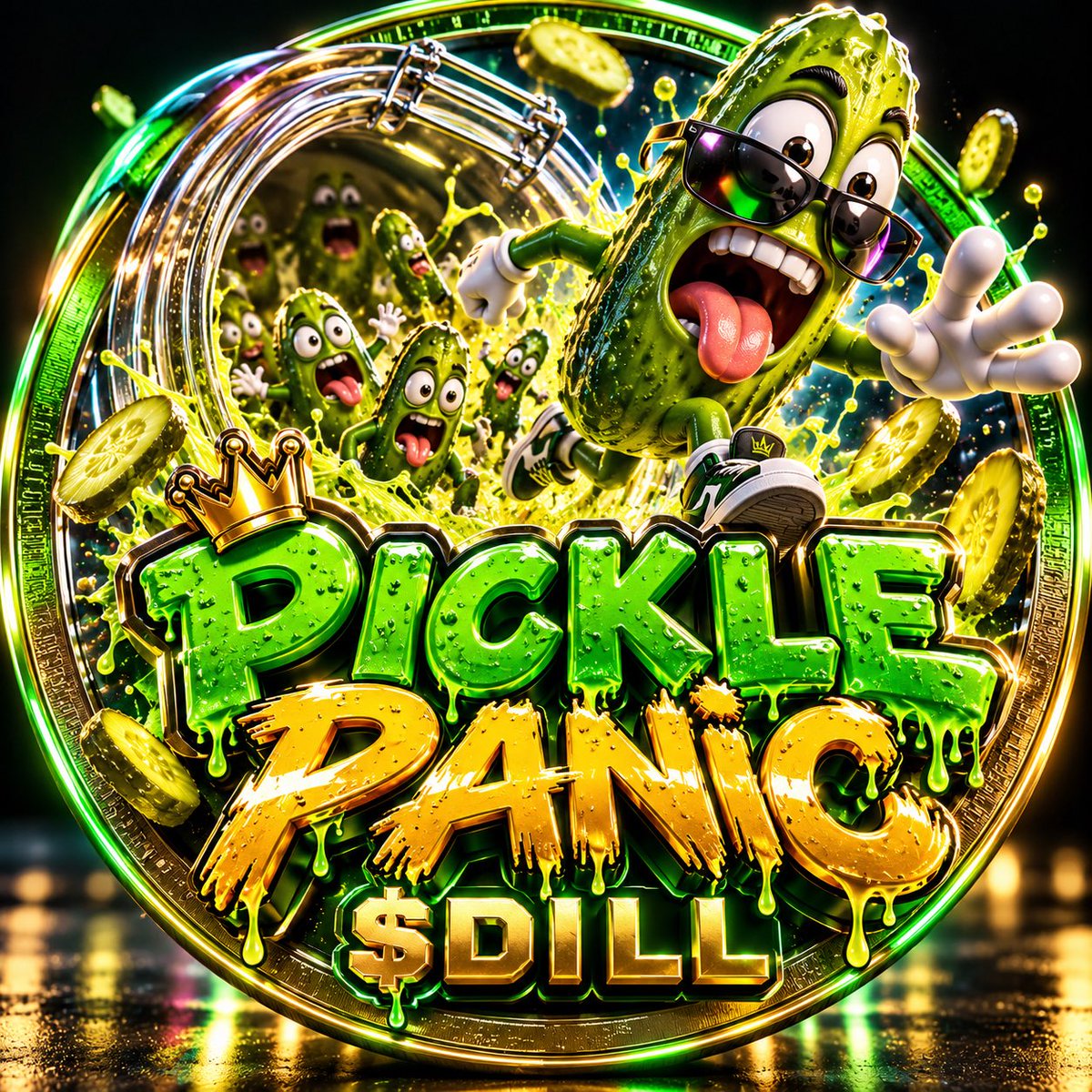 AVANTOPS's tweet photo. New production:

https://t.co/QGT3EwYSgA

🥒🚨 PICKLE PANIC — $DILL 🚨🥒

⚠️ THE JAR HAS BEEN BREACHED.

One pickle escaped.
Then another.
Now… TOTAL PICKLE PANIC. 💥🥒

No complicated roadmap.
No boring story.
Just a bunch of unhinged pickles taking over Solana.

🥒 RELEASE THE PICKLES
🔥 SPREAD THE PANIC
🚀 JOIN THE ESCAPE

THE JAR CAN’T HOLD US ANYMORE.

🥒 PICKLE PANIC
💰 $DILL

OPEN THE JAR. START THE PANIC. 🚨

#PICKLEPANIC #DILL #Solana #PumpFun #Memecoin