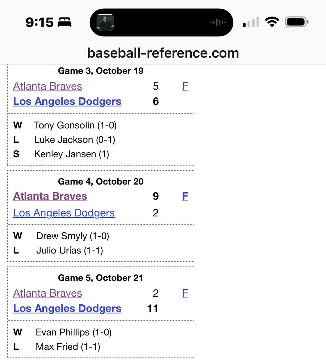JoeGiannacco's tweet photo. 2021, we lost the first and third game in LA. But we won our games in Atlanta and won the series.  We can absolutely win it again. https://t.co/GA6OVpvYHD