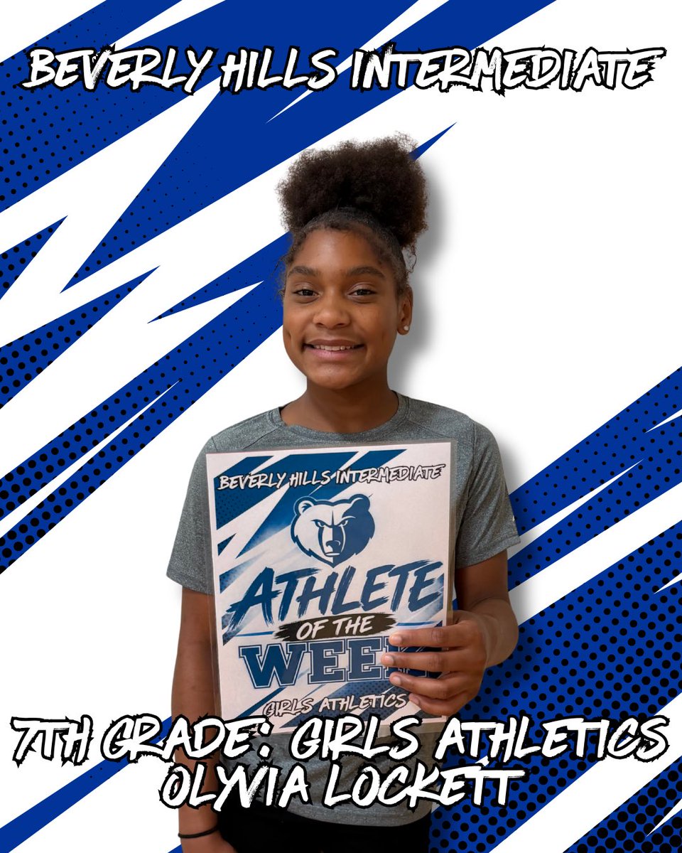 BHILadyBears's tweet photo. Congrats to our Athletes of the Week! Keep working hard ladies! https://t.co/SppGkrQPfy