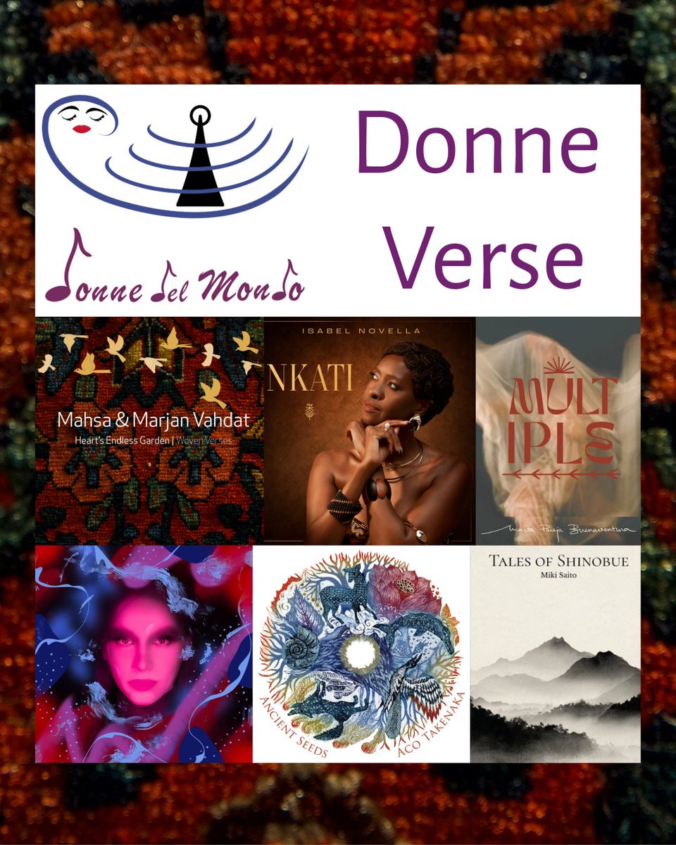 mergingarts's tweet photo. The #DonneVerse edition of #DonnedelMondo, with epic and poetic sounds in mood and theme in music from women worldwide, hosted by DJ Madame B, was syndicated via @RadioPacifica and @RcfmMerida. It is available on demand below via @mergingarts &amp; @mixcloud. https://t.co/2TwRETyH9Y https://t.co/f1n6OLfXao
