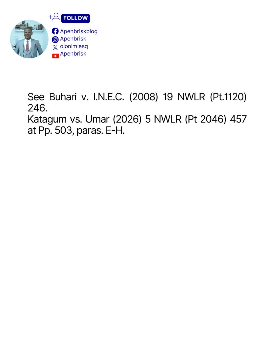Apehbrisk's tweet photo. #ApehBrisk #NigerianLaw #LegalUpdate #LawInNigeria #CivilProcedure #Litigation #Appeal #LegalProcedure #CourtProceedings #LegalObjection #NigerianLawyers #LegalPractitioner #SupremeCourtNigeria #CourtOfAppeal #LegalTips #LitigationPractice #NigerianLegalSystem #Justice https://t.co/Yec90jgok5