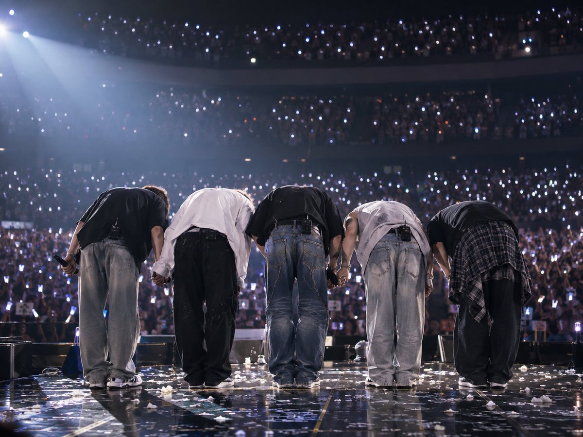 HXN_NEWS's tweet photo. 🚨🚨🚨🚨🥺😭! NEWfrontier hoje no seu último Show da TOUR ALL-STAR-TEAM anúncio que seria o seu último ato juntos, que seguiriam caminhos separados daqui para frente. 🤧🥺

#HXN_LABELS #NEWfrontier https://t.co/ggYJPZrRFn