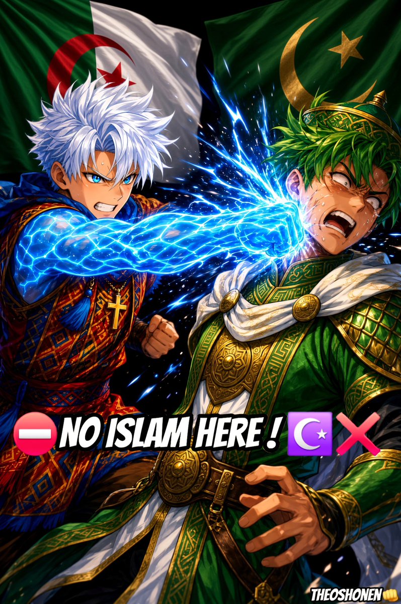 theoshonen's tweet photo. @RahamaTablasco 🤣🤣🤣 NO !!! 🚨 WAKE UP !!!⏰️
❤️United Against ISLAM !🤜☪️👹🔥💥 https://t.co/zJAoRGq6n9