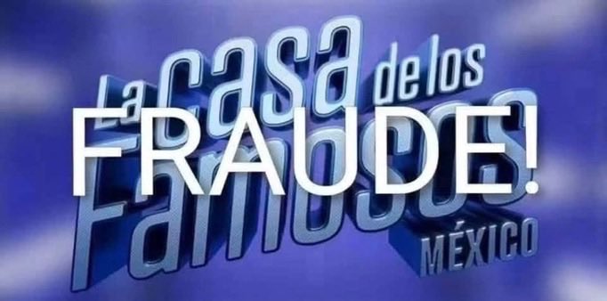 elpotoylaputi's tweet photo. @LaCasaFamososMx LOS VOTOS NO CUENTAN 
USTEDES SACAN A LOS QUE SE LES DA LA GANA 

SOLO SE BURLAN DE LA GENTE 
PINCHES CULEROS RATEROS FRAUDULENTOS DE MIERDA https://t.co/h9QZBgqZay