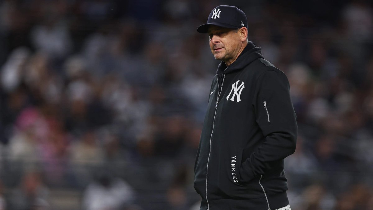 NYYWorldwide's tweet photo. The Yankees in two games against the Red Sox in the Wild Card series: 

26 hits, 18 runs

The Yankees tonight in Game 1 of the ALDS against the Rays:

1 hit, 0 runs.

#Yankees https://t.co/0L8dvFUw8n