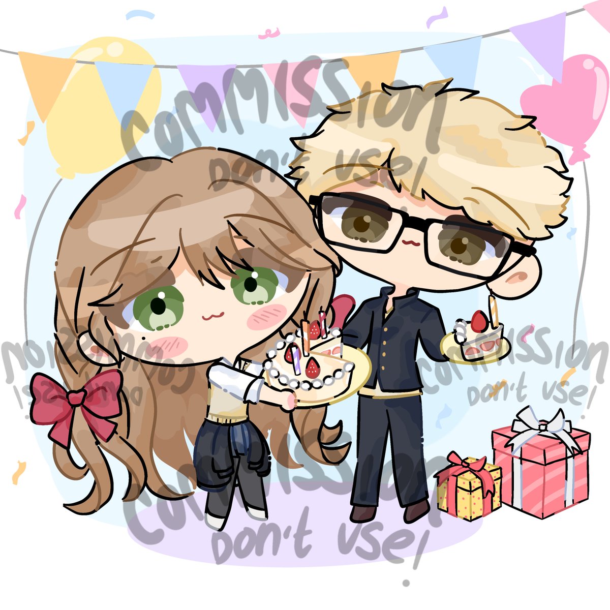 lemmonchesecake's tweet photo. Commission result ✨
Thank youu for commissioning me 🌷 https://t.co/nRyqrBnDoc
