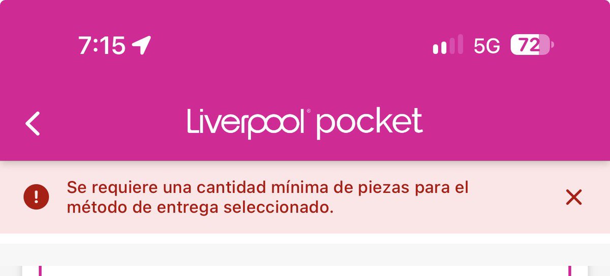 Gyllenhaal1's tweet photo. @liverpoolmexico me pueden ayudar con este error? Ya intenté hasta tarjetas bancarias y distintos destinos de envío (click and collect y domicilios). https://t.co/TRaOPURSGd