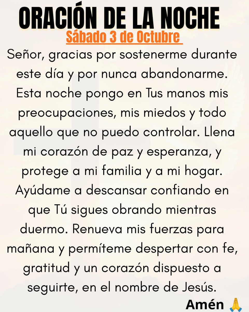 mioraciondehoy's tweet photo. Feliz Noche 🙏❤️ https://t.co/euK6XIWcGJ