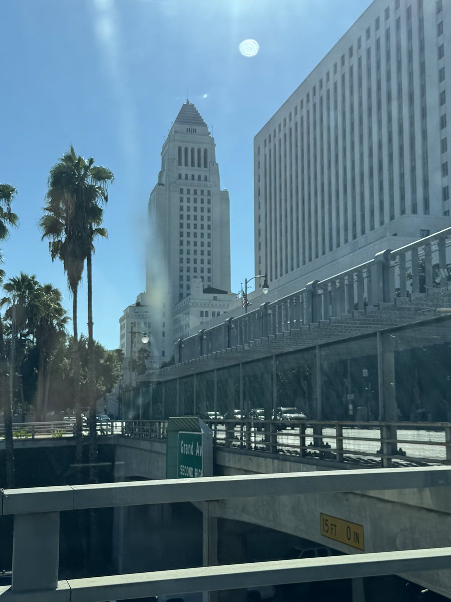 JefferyArnott's tweet photo. Great visit to downtown Los Angeles yesterday! Very productive meetings! Be back in a couple weeks! Got my Canters Deli and Randy’s donut fix as well! Looking forward to work with Dr. Joel Floyd on this big project! https://t.co/3W5t00fhje
