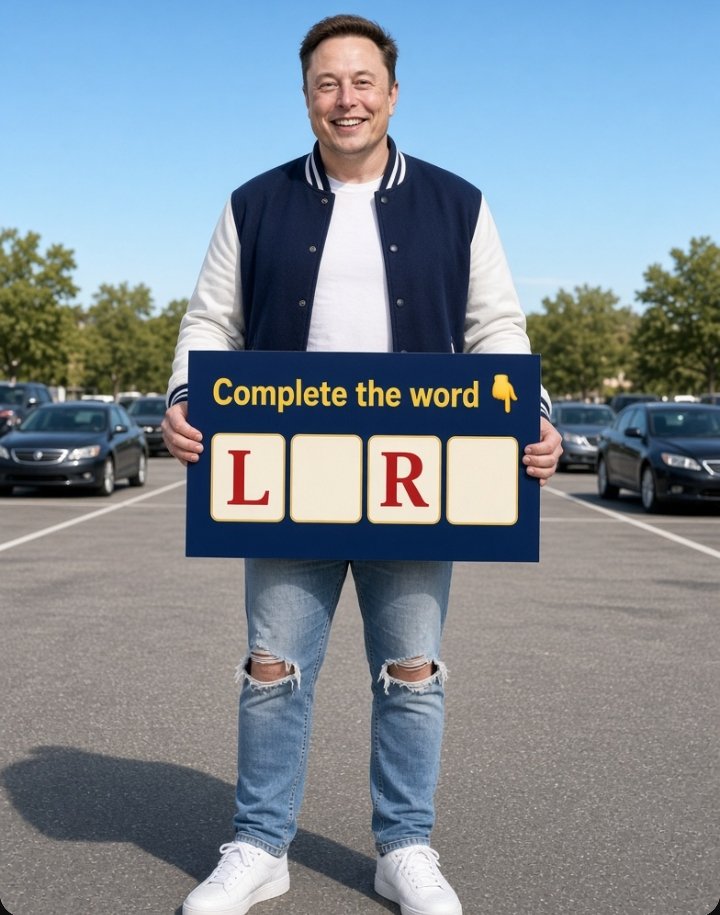 awan_12349110's tweet photo. Word Challenge! L _ R _ — Can you complete the word? 👀🔥

         $3,000 prize — Go! 🚀 https://t.co/eWTPOb7tbR