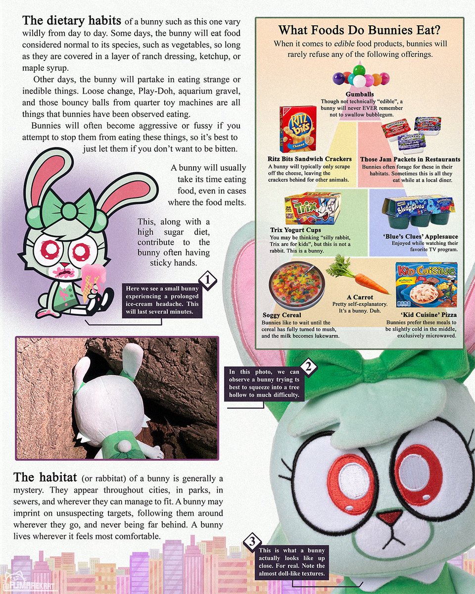 ajmarekart's tweet photo. Big thanks to September's high-tier supporters!
--
Now you can learn all about bunnies in the captivating, colorful pages of Zoobooks!
Wanted to use this opportunity to creatively reveal the new [bunny] plushie, which will be up for sale in November, so mark those calendars! https://t.co/aFmpO9QgRW