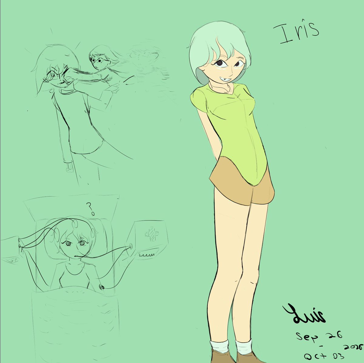 Loki123P's tweet photo. Iris #oc #digitalartㅤㅤㅤㅤ #SabadoDeRelacionesTóxicas https://t.co/xODEFRQolo